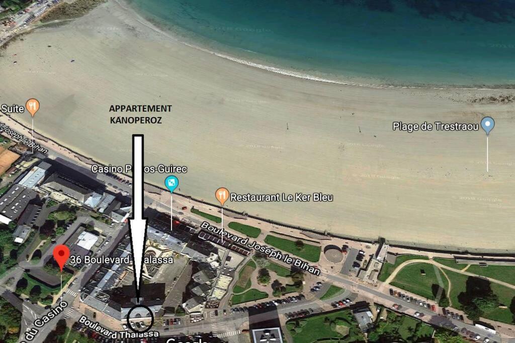 Kanoperoz-Plage De Trestraou Перос-Гирек Екстериор снимка